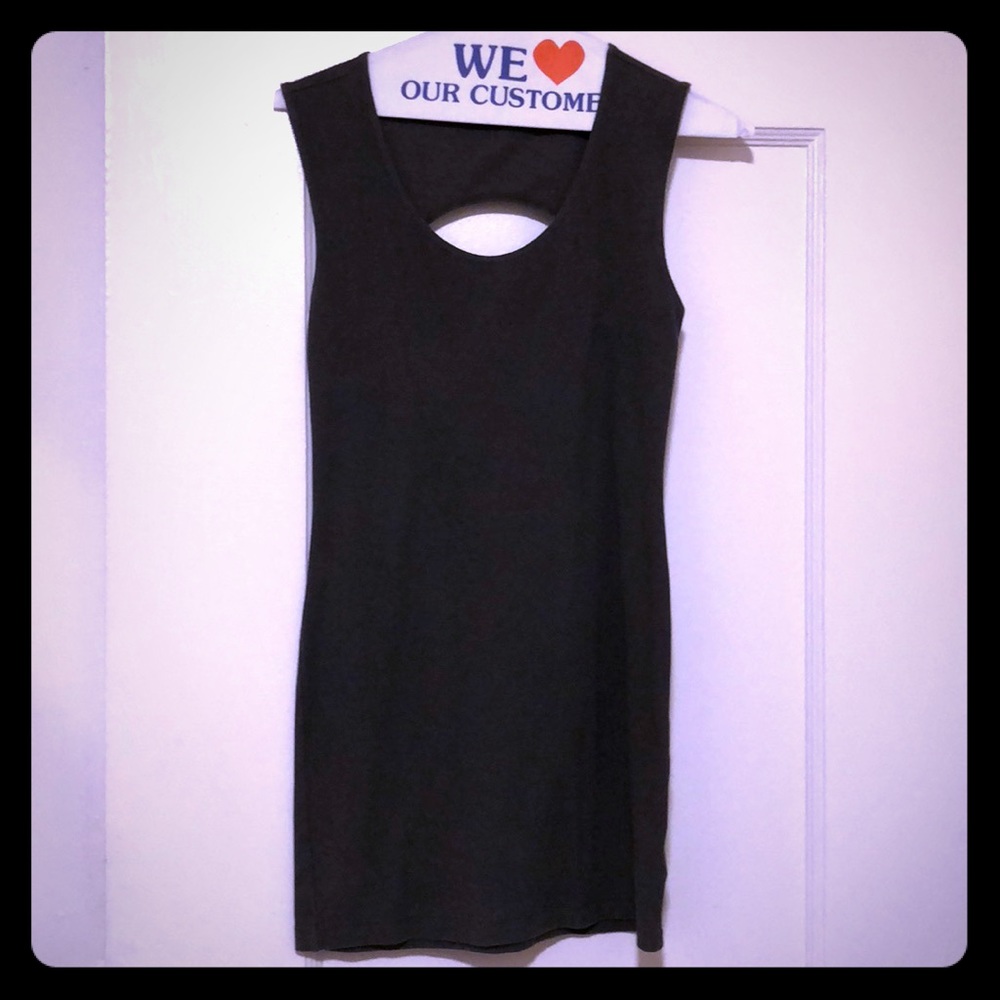 Mini dress - dark grey